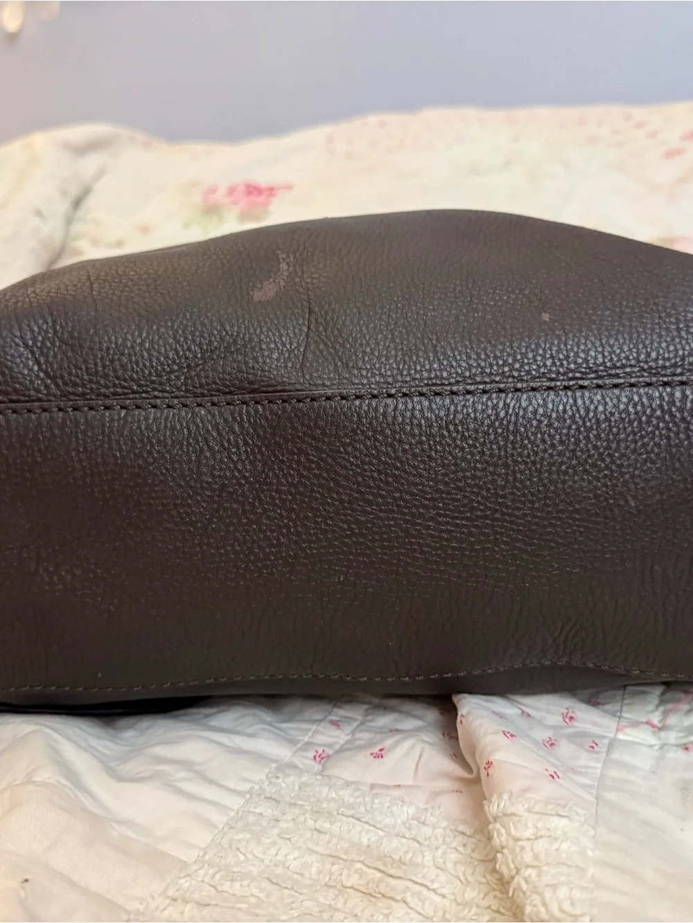 Vintage Michael Kors Hamilton Large Pebbled Leather Satchel/Shoulder Bag